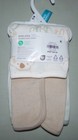Carter s Baby 6-pack Washcloths Koala Bath 10  X 10  Ivory Khaki Sage Stripe Nwt