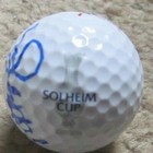 Natalie Gulbis Signed Solheim Cup Logo Golf Ball 2009  Lpga   Usa Star  2025