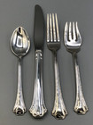 English Chippendale By Reed   Barton Sterling Silver 4 Piece Place Setting