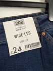 Size 20 Regular Wide Leg Jeans From Matalan