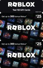 2 Physical Gift Cards Multipack  25 To  50 Online Redemption