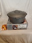 Lodge Cast Iron Dutch Oven Self Basting Cover And Handle  5 Qt  New