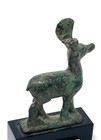 A Rare Ancient Small Celtic Bronze Deer 300-150 B c 
