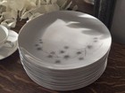 Creative Fine China Platinum Starburst China 4 Piece Settings For 10