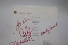 David Boreanaz Signed Autograph Bones Pilot Script Plus More