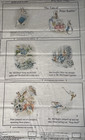 Vintage Beatrix Potter Cloth Fabric Book  Peter Rabbit Cloth Book To Sew