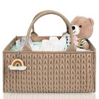  Diaper Caddy Organizer  Baby Basket Nursery Storage  Portable Changing Table 