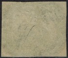 Western Australia 1857 Swan Lithographed 6d Grey Black Imperf Used