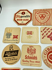 22 Vintage Usa Beer Coasters- Variety W some Oldies  free State  As Seen Zoom In