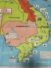 Historic Map Southeast Asia During The Vietnam War 1965 Civic Education