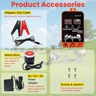5 5j Electric Fence Charger Energizer 5 5 Joules 400 Acres  Ac Dc 2 In 1 Powered