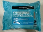 3 Neutrogena Hydro Boost Facial Cleansing Towelettes Hyaluronic Acid Total 75ct