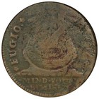 1787 Fugio Cent Anacs Fine Details Corroded K-8b R3 Soapbox Holder