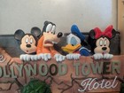 Vintage Hollywood Tower Of Terror Hotel 3d Picture Frame Disneyland Rare