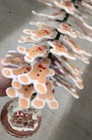 Gingerbread Man Tiered Christmas Cookie Porcelain Display Tree 