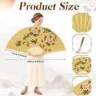 43  Giant Traditional Bamboo Fan Wall Decor Living Bedroom Headboard Art