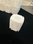 4 X Coinsafe Square 10 Coin Storage Tubes For 1oz Silver Rounds 39mm