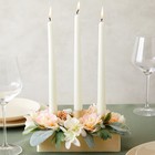 40 Pk Green Plastic Candle Holder Stakes For Weddings  Celebrations  1 X 2 4 In