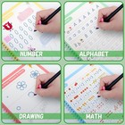 Magic Grooved Writing Practice Books For Kids 3-7 Reusable Handwriting Practice