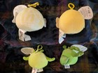 Squishmallows Clip-on Plush Keychain Bug Insect Lot Of 4 Free Shipping