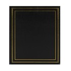 Designovation Traditional Photo Albums  Holds 440 4x6 Photos  Set Of 4  Black