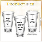 50 Pcs 1 2 Oz Wedding Shot Glasses For Guests With Thank You Tags And Organza Ba