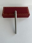 Cartier Diabolo Brushed Stainless Steel Palladium-plated Rollerball Pen