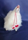 Plush Toy South American Alpaca With Real Alpaca Fur