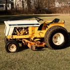 Very Clean 1970s International Cub Lo-boy 185 Tractor With Woods 59 Mower Deck