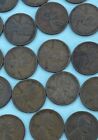 1916-p Lincoln Wheat Penny Solid Date Roll 39 Coins Mostly Fine