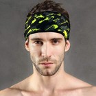 Sweat Headband For Men Women Sweatband Yoga Gym Running Stretch Sports Head Band