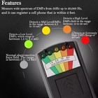 Magnetic Field Detector K2 Emf Meter Kii Ghost Hunting Paranormal Equipment Blk