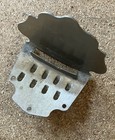 Original Vintage Mandolin 8-string Tailpiece Endpiece  Aged Nickel   Screws