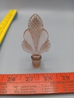 Large Round Glass Decanter Stopper Lot Of 3 Vintage Bottle 