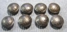 Vintage Buffalo Nickel Button Covers Old Authentic Indian Head 5 Cent  lot Of 8