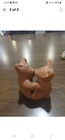 Mexican Folk Art Red Clay Dancing Dogs Of Colima Pottery Sculpture 7 