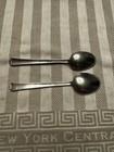 Vintage Prr Teasooons lot Of Two  Broadway Pattern   original  Used 