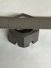  1  1 3 8-12 Slotted Hex Nut Castle Cotter Pin Locking 1 375-12 Fine Thread