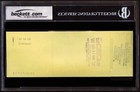 1993 Ben Hogan Signed Autographed Personal Check Encapsulated Bas Beckett