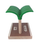 Brio Wooden Bus Train Station Depot Platform Green