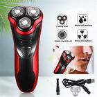 Electric Razor Shaver Men s Rotary Waterproof With Pop-up Trimmer Wet  dry Razor