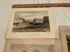 1339 Four Western Color Views Colorado Usprr Lithos 38h Parallel Indain Mountain