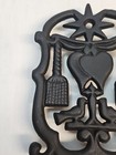 Wilton Cast Iron Dutch Inspired Footed Trivet Vtg Mcm