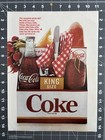 1966 Coca Cola Coke Original Vintage Advertisement Picnic Kit King Size Print Ad