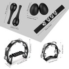 8 Pcs Tambourine Set With Bells Egg Shakers   Sand Hammer For Parties
