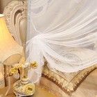 Luxury Princess Four Corner Post Bed Curtain Canopy Netting Mosquito Net Bedding