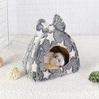 Guinea Pig Bed Rabbit Hideout Warm Fleece Cuddle Cup Washable Winter Sleeping   