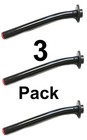 Gas Can Replacement Spouts - Rubber Spout   Stopper For Jerry Cans - 3 Pack