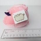 Pusheen Plush Pink Cat Teal Heart Plush Toy Anime Stuffed Animal Gund 