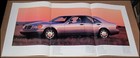 1991 Mercedes-benz S-class Foldout Print Ad Car Advertisement Brochure Mercedes